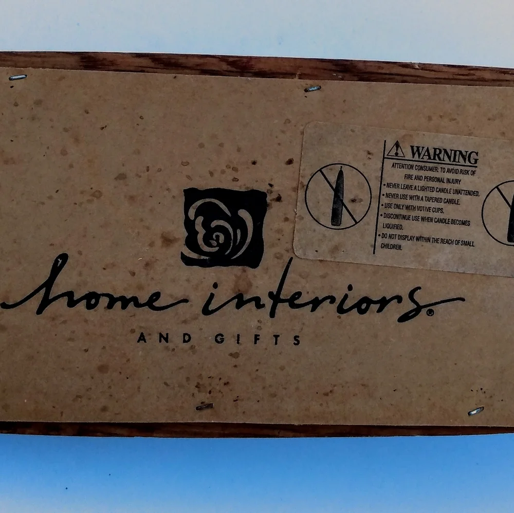 Home Interiors solid wood mirror - Picture 5 of 6